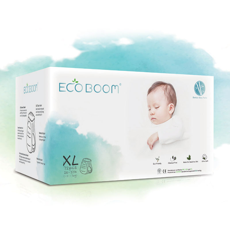 ECO BOOM Custom eco disposable diapers supply-1