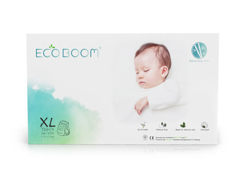 ECO BOOM Bamboo Baby Training Pants Diapers Size XL