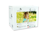 Bamboo Big Box Of Diapers Biodegradable In Cartons Size L