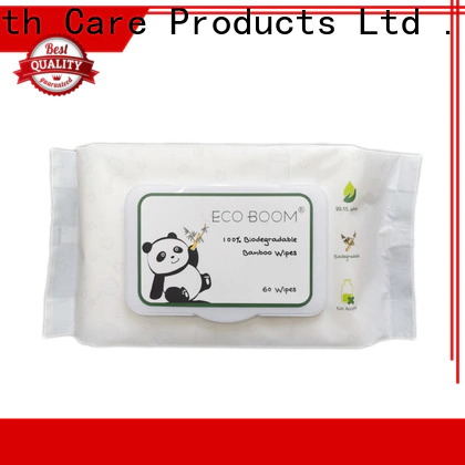 ECO BOOM Custom clearly herbal baby wipes distributor