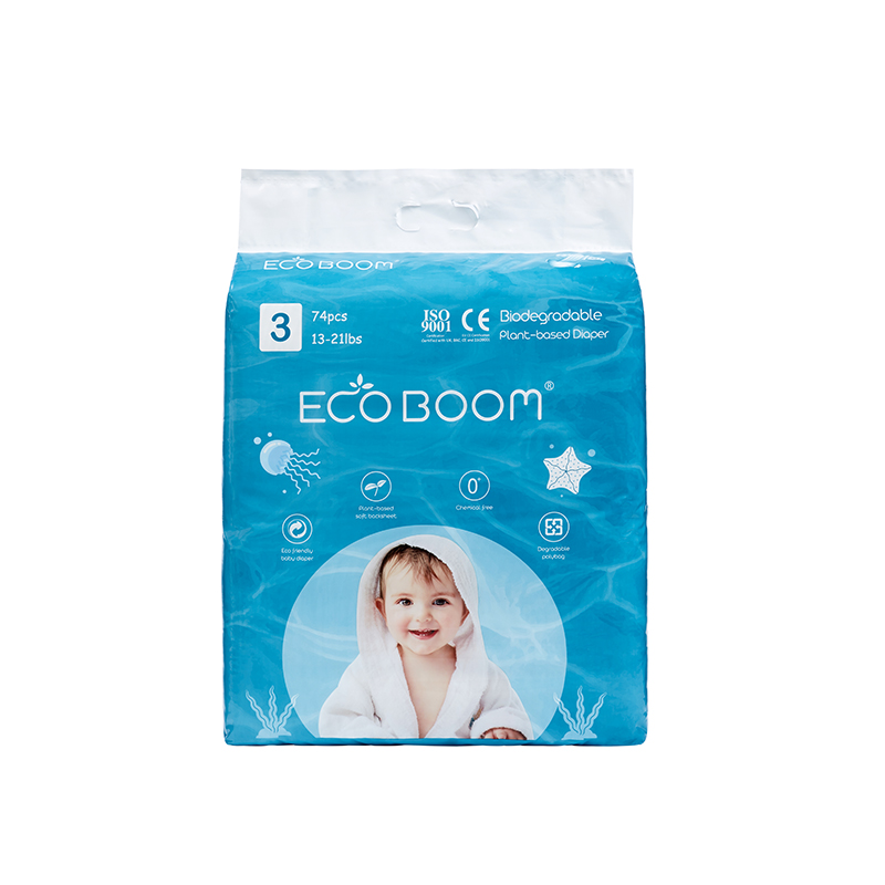 ECO BOOM bambo diapers biodegradable factory