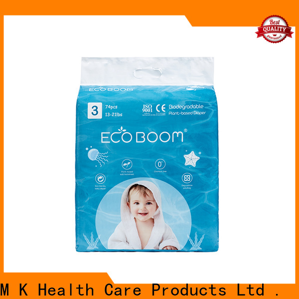ECO BOOM Bulk buy eco-friendly disposable diapers partnership
