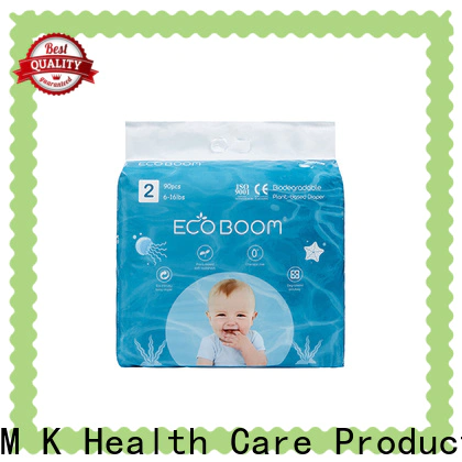ECO BOOM organic baby diaper distribution
