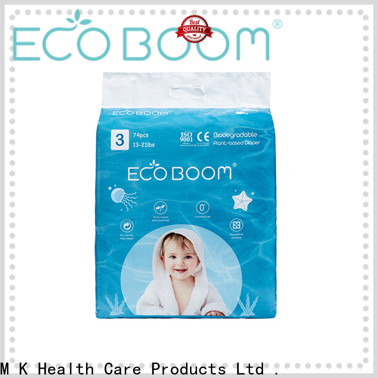 ECO BOOM Bulk Purchase eco-friendly disposable diapers supply