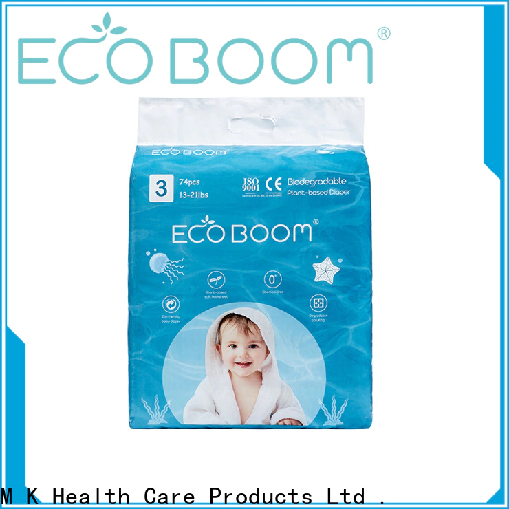 ECO BOOM environmentally friendly diapers distribution