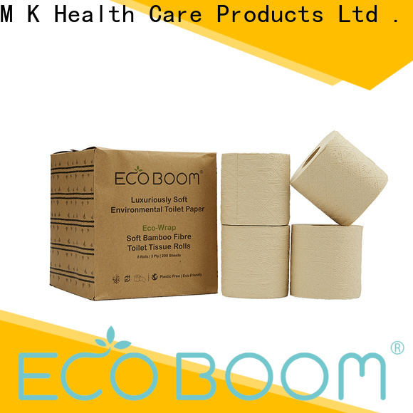 ECO BOOM OEM bamboo toilet paper company
