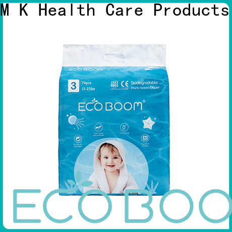 ECO BOOM organic baby diaper factory