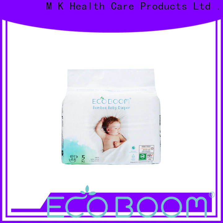 ECO BOOM Wholesale biodegradable disposable diapers partnership