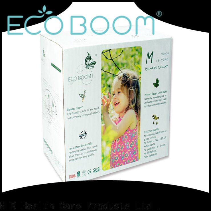 ECO BOOM Bulk Purchase diapers bambo partnership
