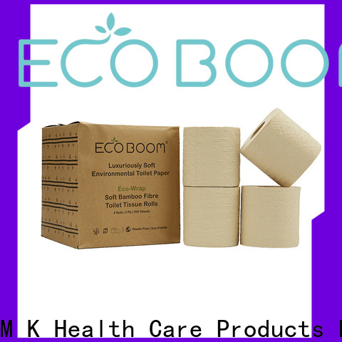 ECO BOOM Wholesale softest bamboo toilet paper factory