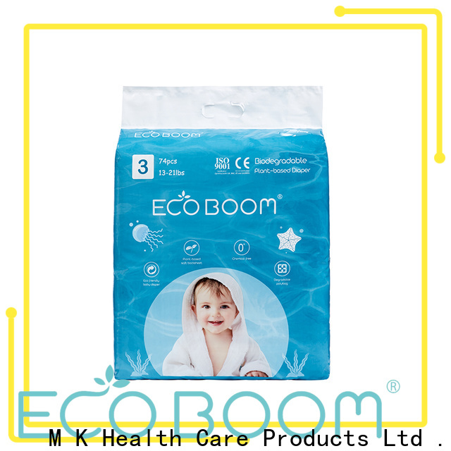 ECO BOOM Ecoboom eco-friendly disposable diapers distributors