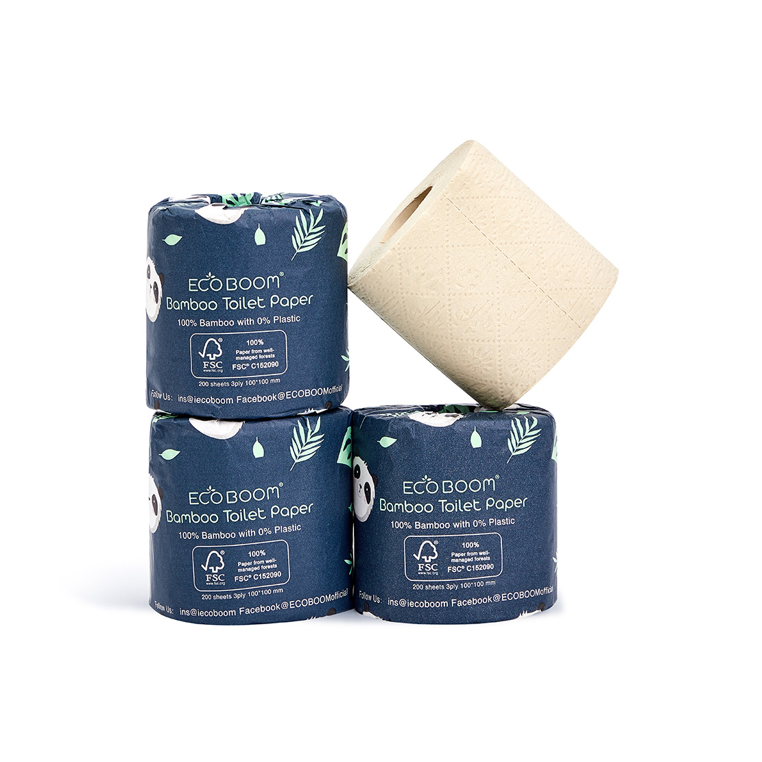 ECO BOOM best bamboo toilet paper uk supply-2