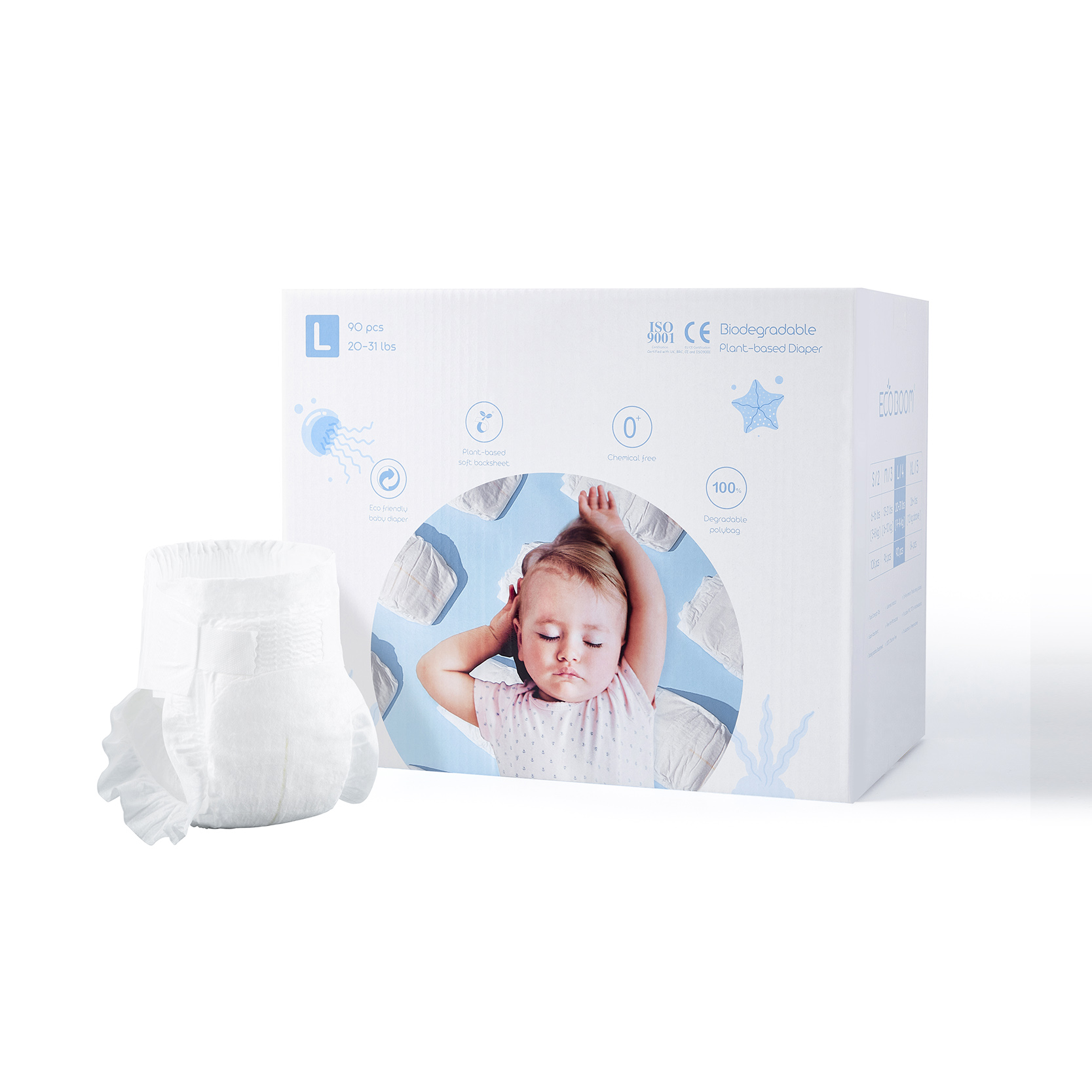 Eco Boom best biodegradable diapers manufacturers-2