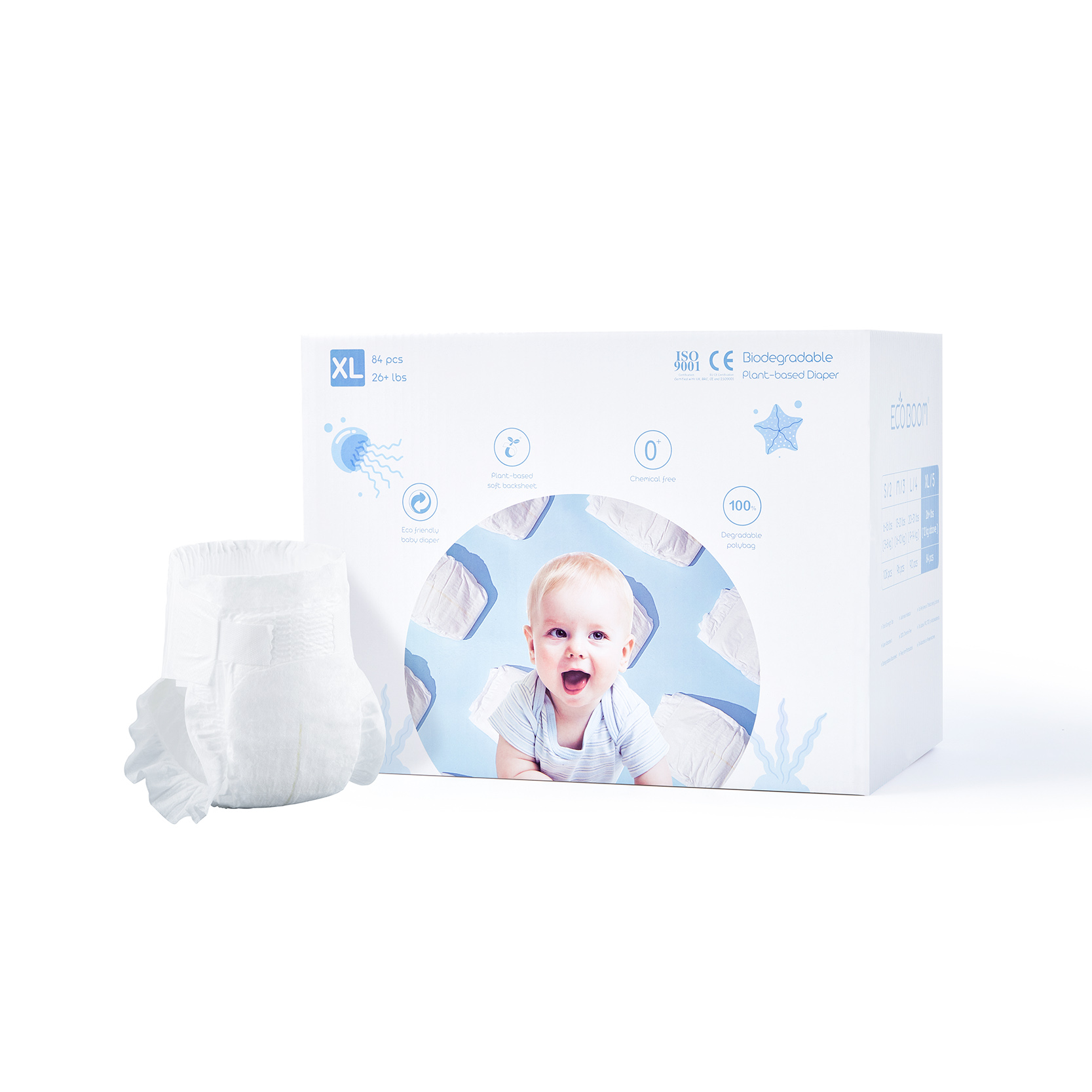 ECO BOOM Custom best organic diapers company-1