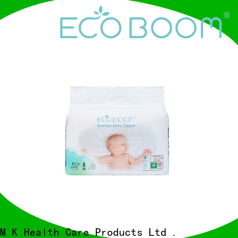 ECO BOOM disposable baby diaper distribution