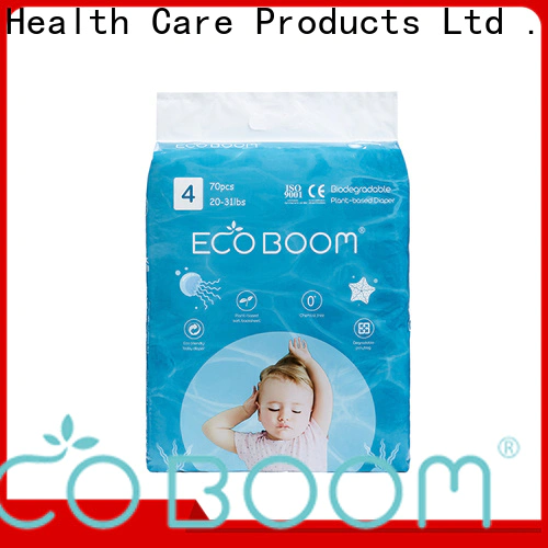 ECO BOOM Bulk Purchase most biodegradable diapers company
