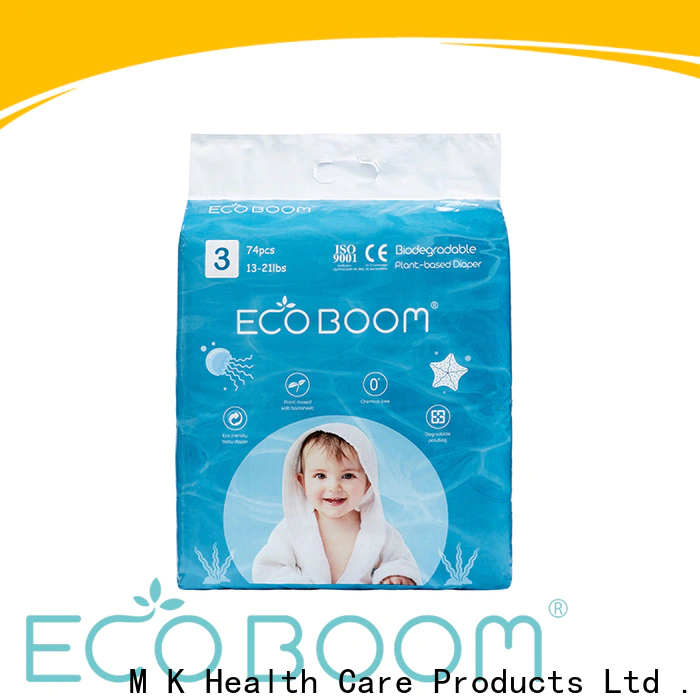 ECO BOOM Bulk buy best biodegradable nappies distribution