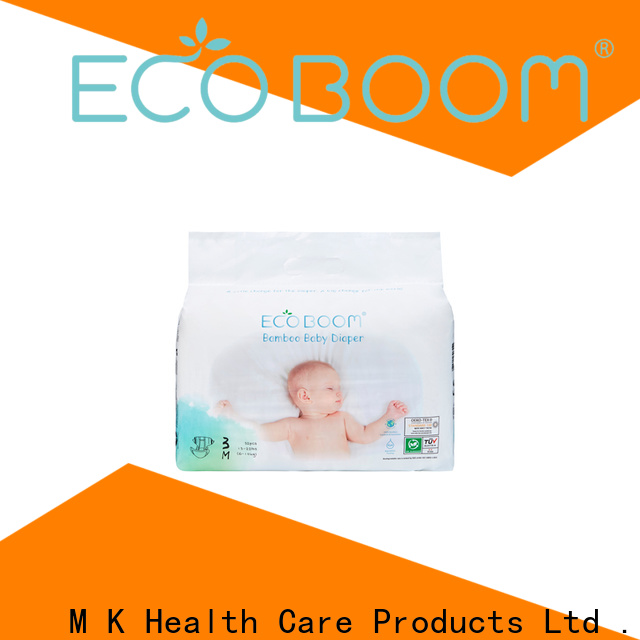 ECO BOOM OEM biodegradable disposable diapers partnership
