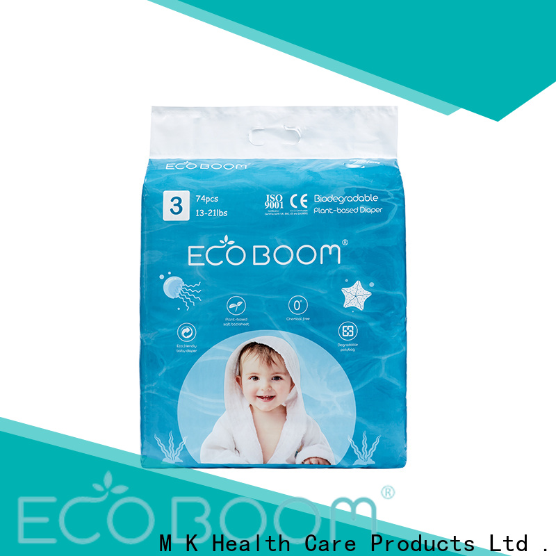 ECO BOOM biodegradable diapers partnership