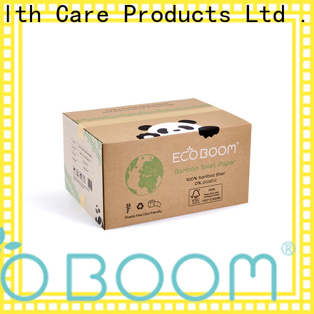 ECO BOOM Custom bamboo toilet paper uk distributors