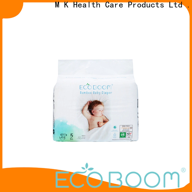 ECO BOOM biodegradable disposable diapers company