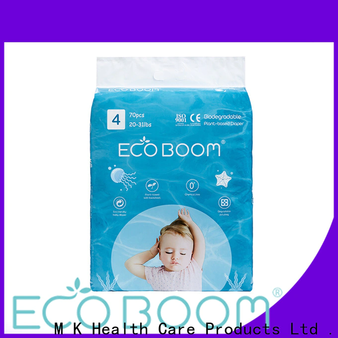 ECO BOOM Custom newborn biodegradable diapers wholesale distributors