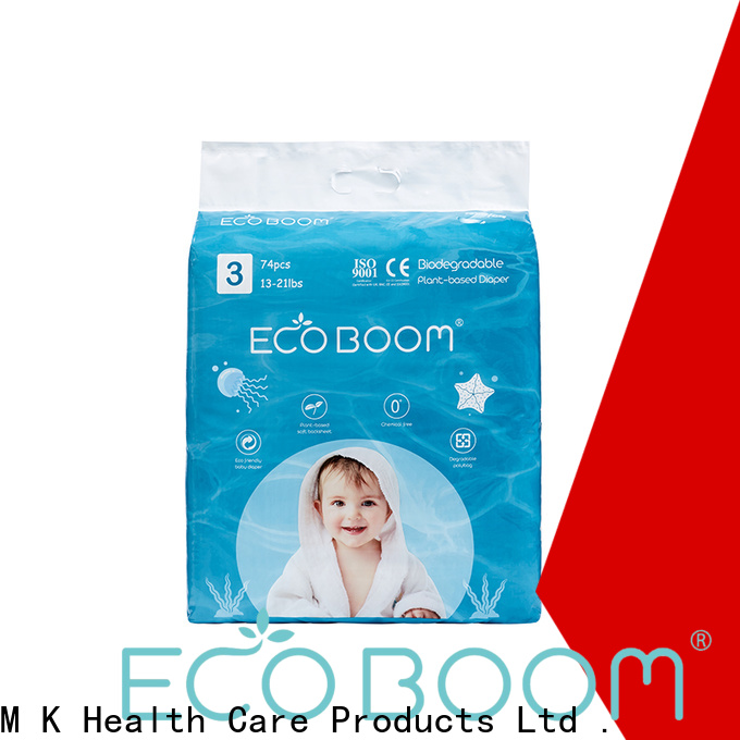 ECO BOOM biodegradable diapers partnership