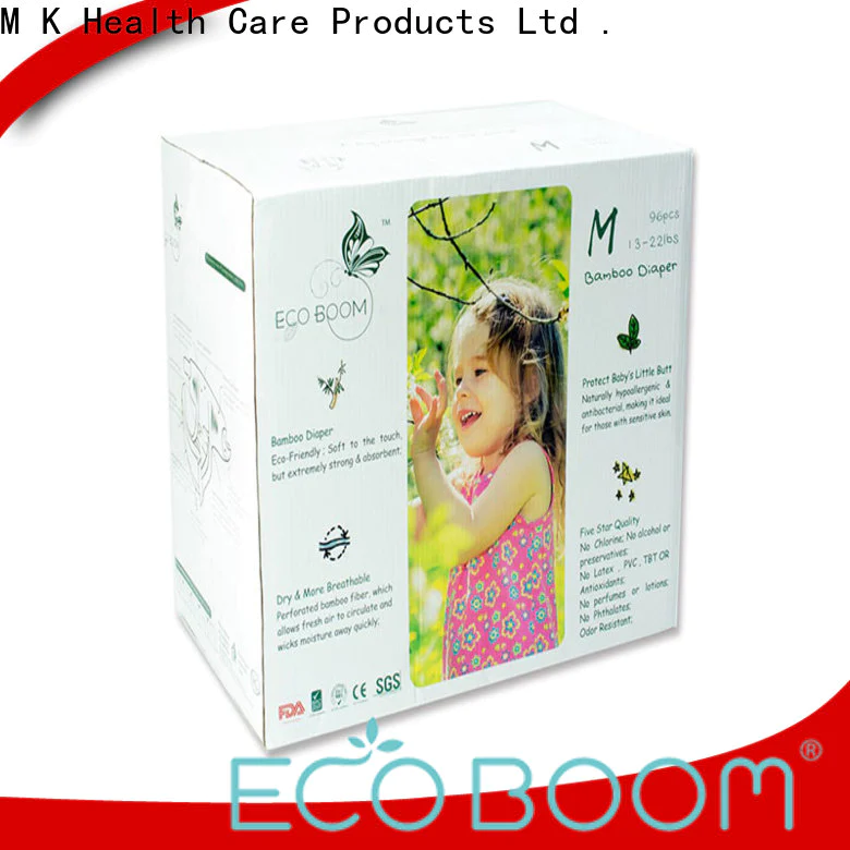 ECO BOOM Eco Boom bambo diapers target partnership