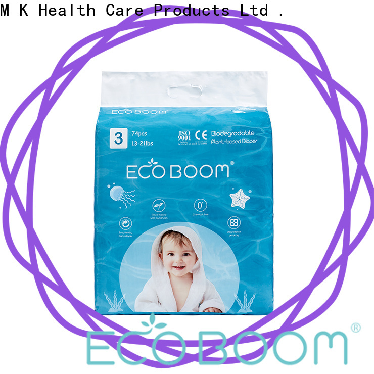 ECO BOOM organic baby diapers factory
