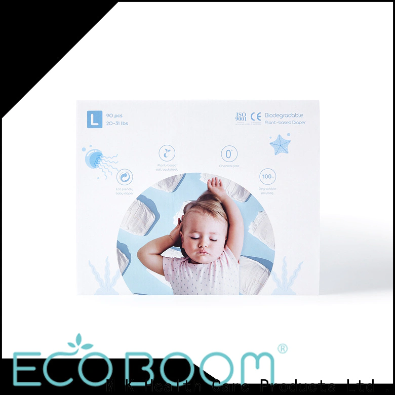 ECO BOOM Custom boxed diapers factory