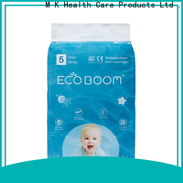 ECO BOOM Ecoboom biodegradable diapers partnership