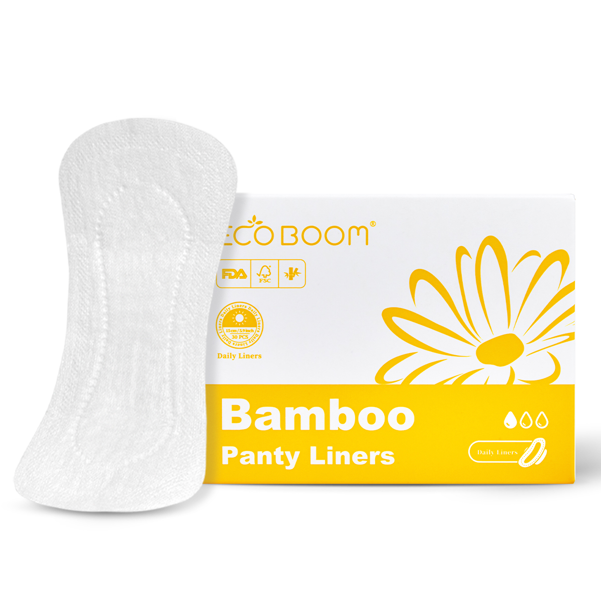 Ecoboom bamboo charcoal sanitary pads factory-1