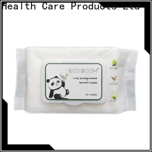 Join Eco Boom biodegradable water wipes distributors