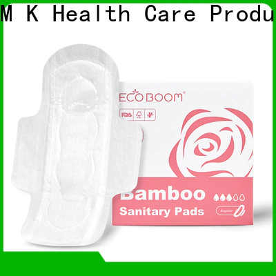 Custom organic bamboo sanitary pads suppliers