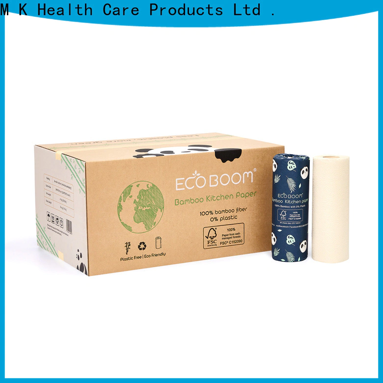 ECO BOOM Custom bamboo reusable kitchen roll distributor