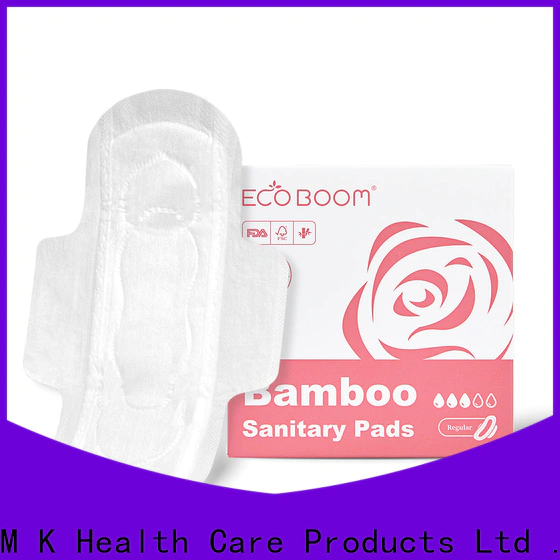 ECO BOOM Bulk Purchase bamboo sanitary napkins manufacturers