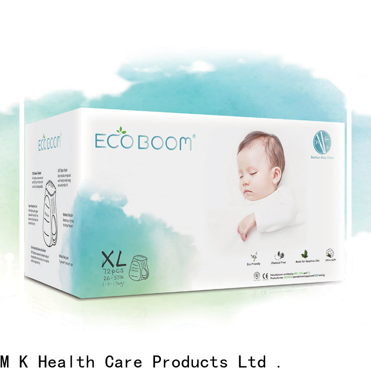 ECO BOOM Custom eco disposable diapers supply