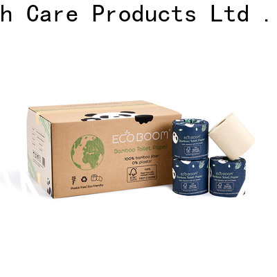 Eco Boom organic bamboo toilet paper wholesale distributors