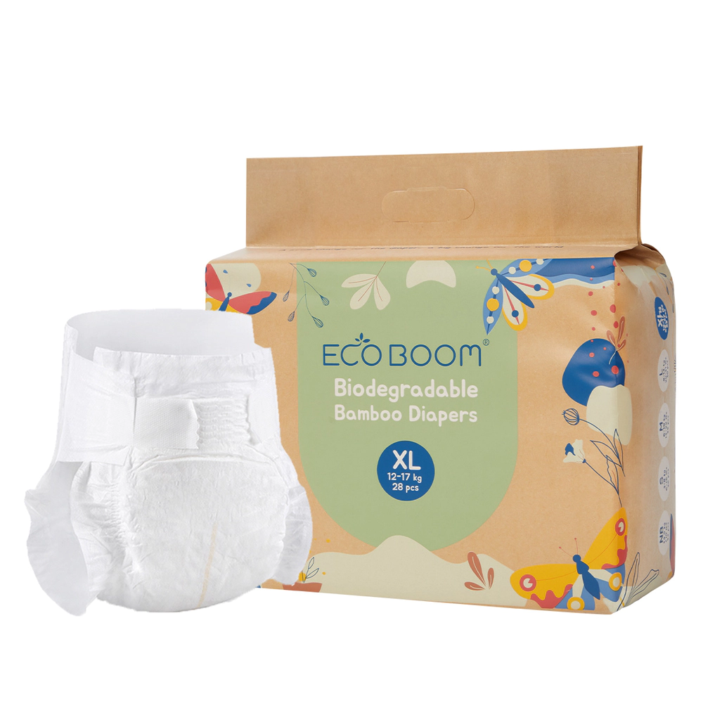 ECO BOOM New Bamboo Diaper Brand Company Small Pack