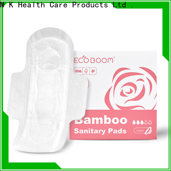 ECO BOOM OEM bamboo sanitary towels distributors