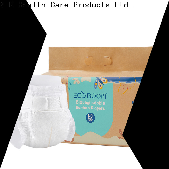 ECO BOOM Bulk Purchase biodegradable disposable diapers suppliers