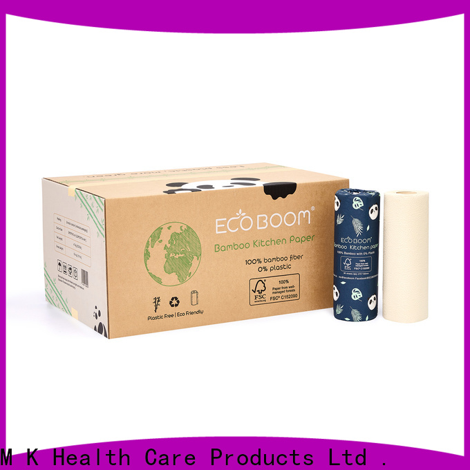 ECO BOOM Custom bamboo unpaper towels distributor