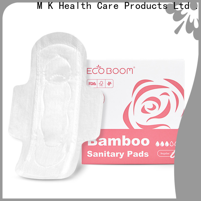 ECO BOOM bamboo sanitary towels manufacturers