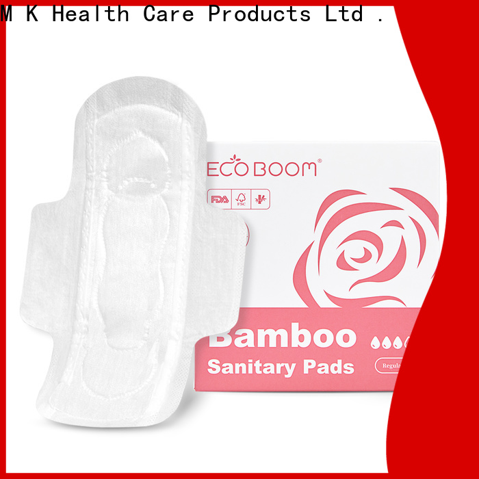Bulk buy bamboo charcoal menstrual pads factory