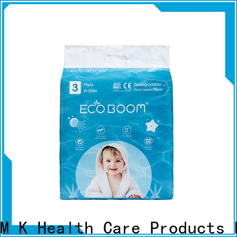 ECO BOOM organic baby diapers disposable partnership