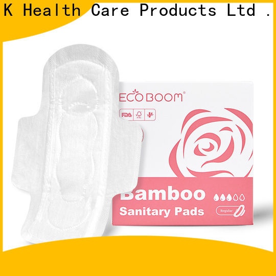 ECO BOOM bamboo charcoal sanitary pads distributors