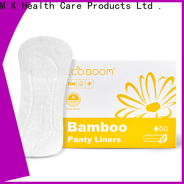ECO BOOM Bulk Purchase bamboo charcoal sanitary pads factory