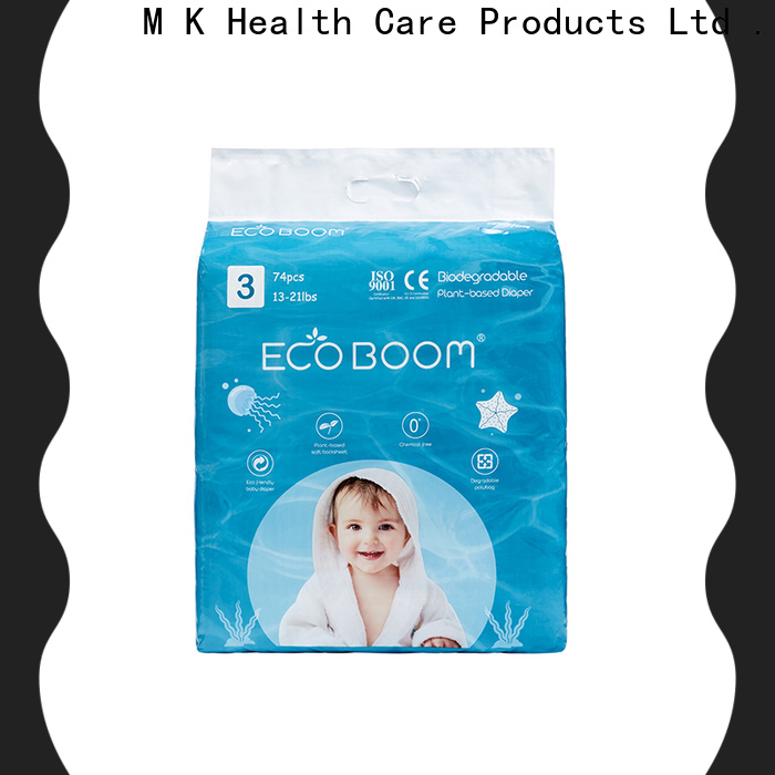 Ecoboom diaper biodegradable distribution