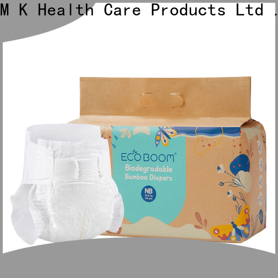 ECO BOOM Wholesale bamboo biodegradable diapers distribution