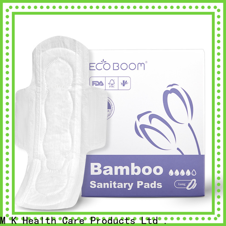 ECO BOOM OEM bamboo charcoal sanitary pads suppliers